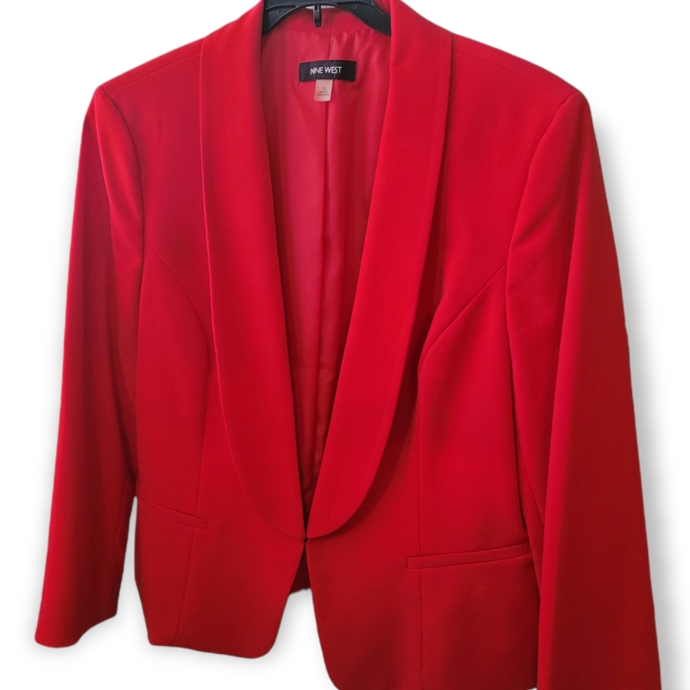Nine West Red Blazer